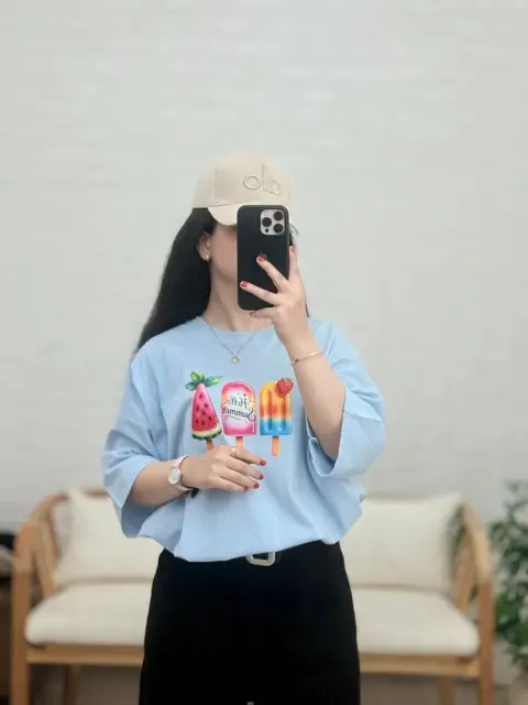 کد ۷۰۲۳ تیشرت لیموناد۶۹۹ تومان
